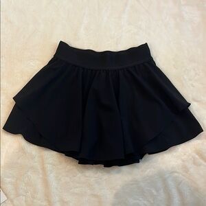 Lululemon Athletica Black Court Rival HR Skirt
